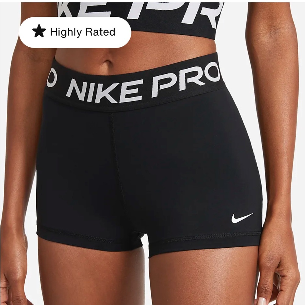 Nike Women's Black Pro Shorts